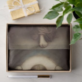 Standing Archway Angel Floral Garden Decoupage Tissuepapier (Geschenk)