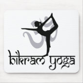 Standing Bow Pulling Pose Bikram Yoga Gift Muismat (Voorkant)