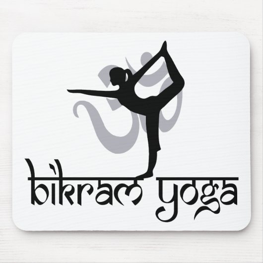 Standing Bow Pulling Pose Bikram Yoga Gift Muismat (Voorkant)