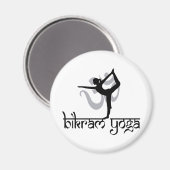 Standing Bow Pulling Pose Bikram Yoga Magneet (Voorkant / Achterkant)
