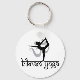 Standing Bow Pulling Pose Bikram Yoga Sleutelhanger