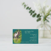 Standing Dartmoor Pony Foal visitekaartje (Staand voorkant)