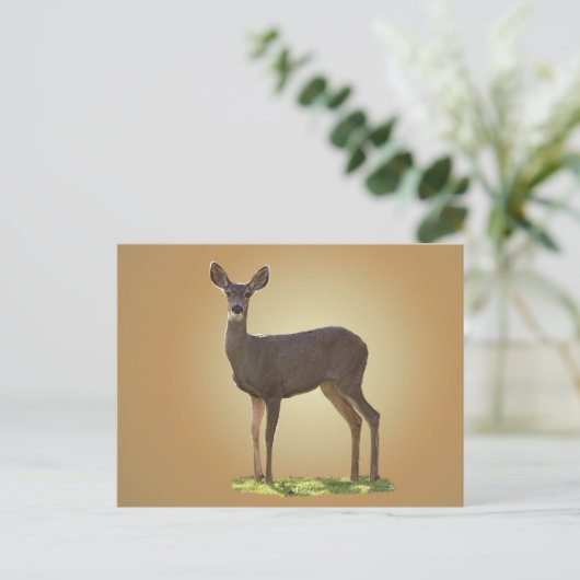 STANDING DEER BRIEFKAART (Staand voorkant)