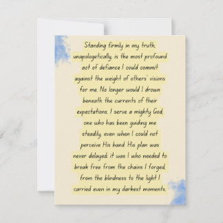 Standing Firm in Truth