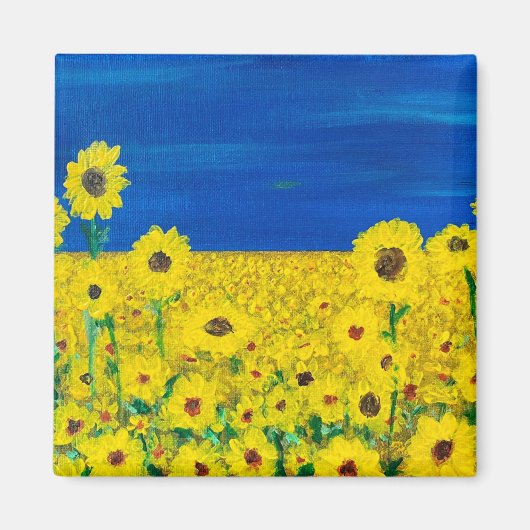 "Standing for Democracy" Magnet (Voorkant)