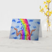 Standing in the healing light of God Kaart (Gele Bloem)