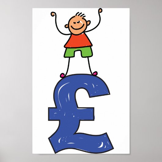 Standing On The Pound Poster (Voorkant)