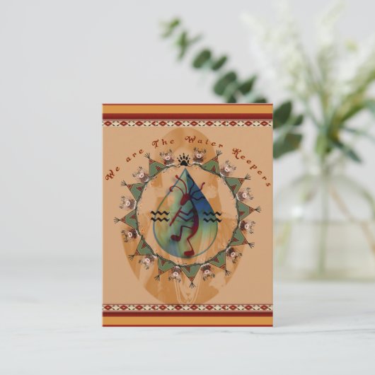 Standing Rock Briefkaart (Staand voorkant)