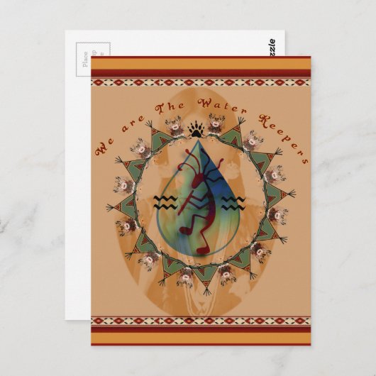 Standing Rock Briefkaart (Voorkant / Achterkant)