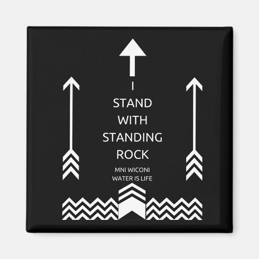 Standing Rock Magneet (Voorkant)