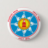Standing Rock tribe logo Ronde Button 5,7 Cm (Voorkant)