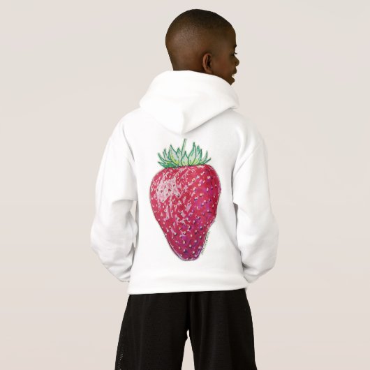 Standing Strawberry (Achterkant volledig)