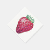 Standing Strawberry Servet (Hoek)