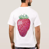 Standing Strawberry T-shirt (Achterkant)