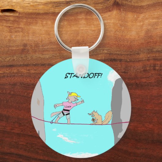 Standoff. Sleutelhanger (Voorkant)