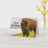 Stands uit de Herd Birthday Card Kaart (Gele Bloem)