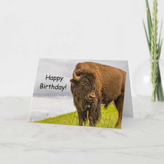 Stands uit de Herd Birthday Card Kaart (Voorkant)