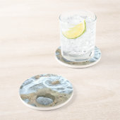 Standsteen voor Bstromende Rocks Jupiter Florida Zandsteen Onderzetter (Zijkant)