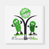 #StandUp4Mito Magneet (Voorkant)