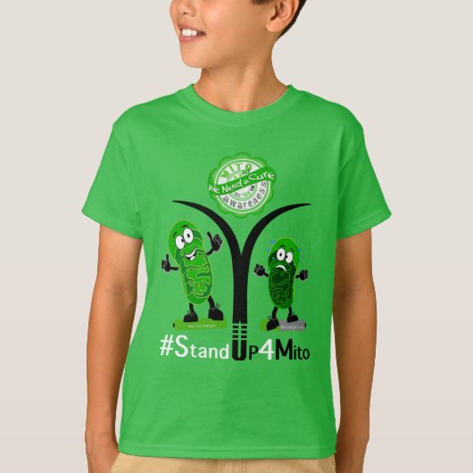 #standUp4Mito T-shirt (Voorkant)