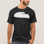 Standup Jet Ski Retro JS 550 Silhouet _1 T-shirt (Voorkant)