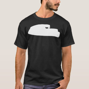 Standup Jet Ski Retro JS 550 Silhouet _1 T-shirt