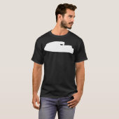 Standup Jet Ski Retro JS 550 Silhouet _1 T-shirt (Voorkant volledig)