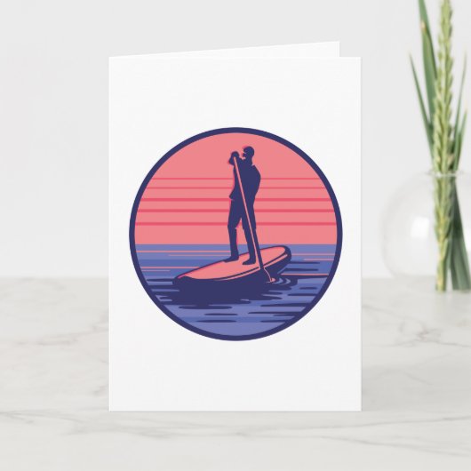 STANDUP PADDLEBOARDING KAART (Voorkant)