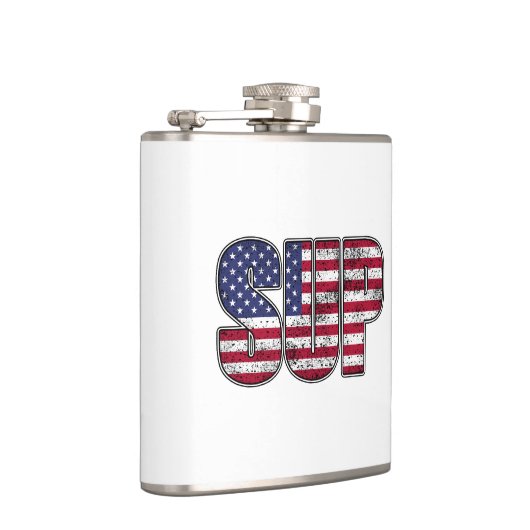 Standup Paddling SUP American Flag Heupfles (Rechts)