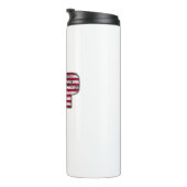 Standup Paddling SUP American Flag Thermosbeker (Geroteerd rechts)