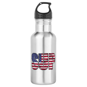 Standup Paddling SUP American Flag Waterfles
