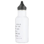 standvastig onbeweeglijk mosiah lds schriftuur waterfles (Rechts)