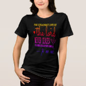 Standvastige Liefde Heer Barmhartigheden Eindigen Tri-Blend Shirt (Voorkant)