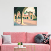 Stanford Architecture Canvas Afdruk (Insitu (Woonkamer))