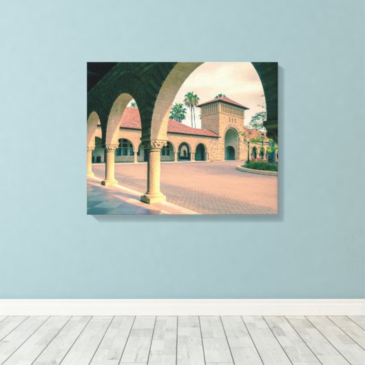 Stanford Architecture Canvas Afdruk (Insitu (Houten vloer))