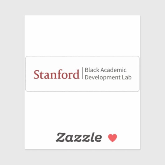 Stanford BAD Lab - primair keurmerk Sticker (Vel)