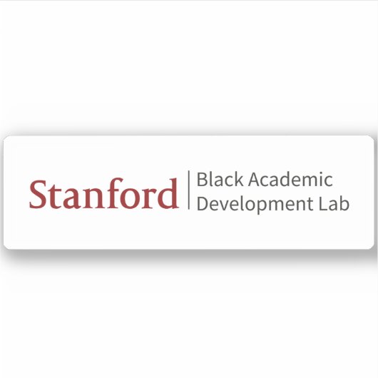 Stanford BAD Lab - primair keurmerk Sticker (Voorkant)