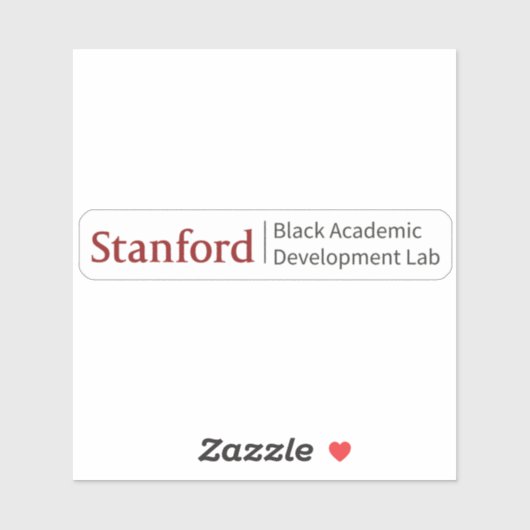 Stanford BAD Lab - primair keurmerk Sticker (Vel)