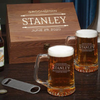 Stanford Box Set met Mokken flesopening en bier