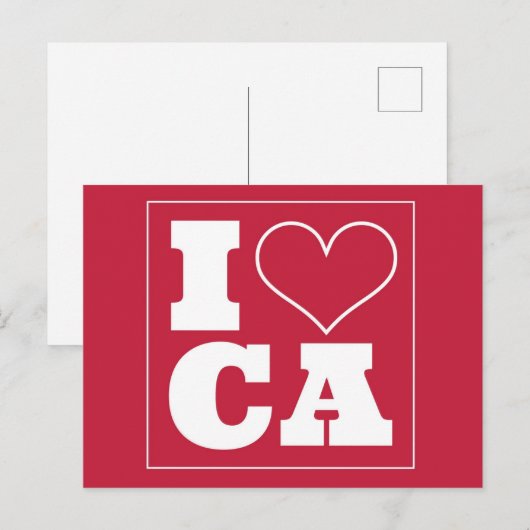 Stanford (CA) Uitnodiging voor achterklep (Voorkant / Achterkant)