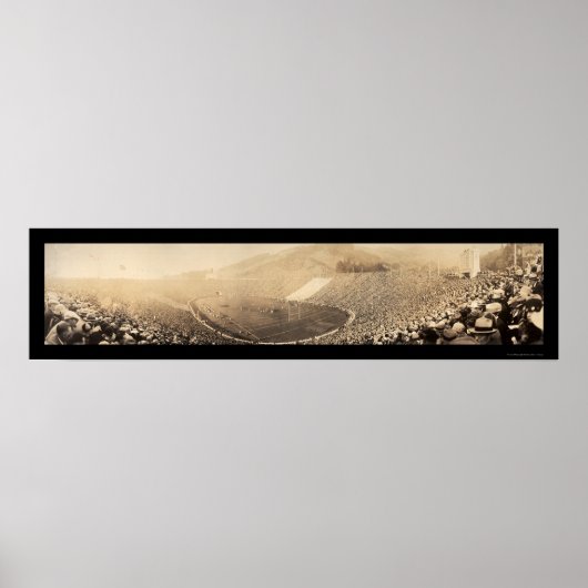 Stanford Cal Football Foto 1926 Poster (Voorkant)