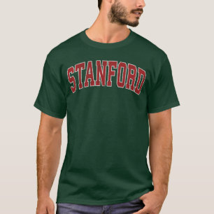 Stanford Californië CA Vintage Atletiek Sport meis T-shirt
