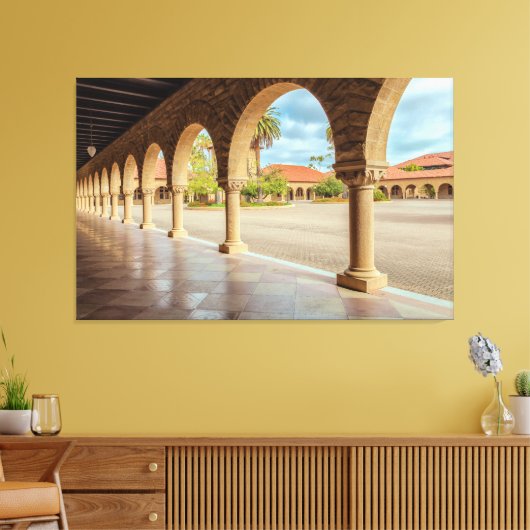 Stanford Campus Canvas Afdruk (Insitu (Woonkamer))