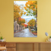 Stanford Campus in het najaar Canvas Afdruk (Insitu (Woonkamer))