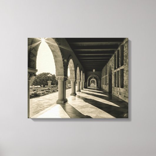 Stanford Hallway Canvas Afdruk (Voorkant)