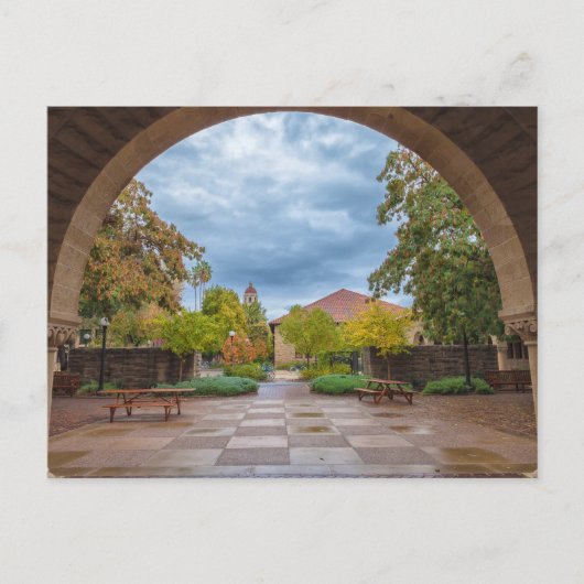 Stanford University Campus in het najaar Briefkaart (Voorkant)