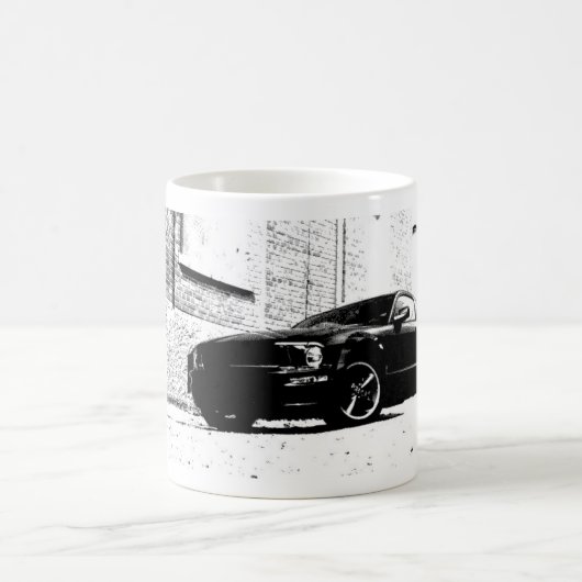 Stang Bullitt Mok - zwarte stijl- (Center)