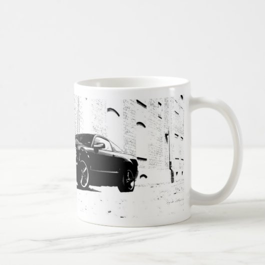 Stang Bullitt Mok - zwarte stijl- (Rechts)