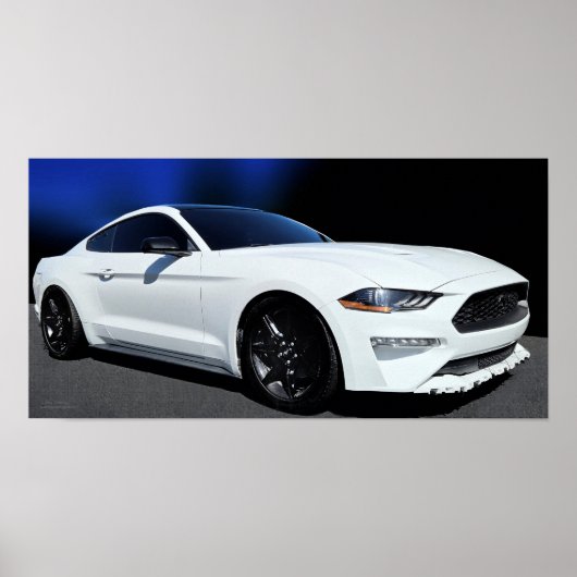 STANG CAR-POSTER POSTER (Voorkant)