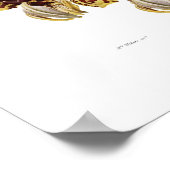 Stanhopea tigrina van Augusta Innes Withers. Poster (Hoek)